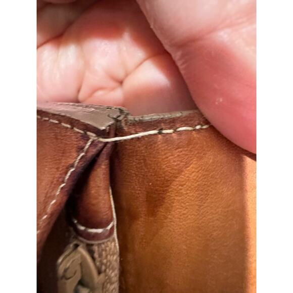 Celine Kisslock long wallet Macadam - Picture 4 of 11